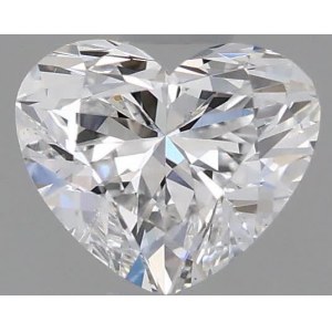 DIAMOND 0.51 CT D VVS1 - HEART CUT - GIA CERTIFIED