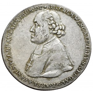 Klemens Wacław, Arcybiskup Trewiru, syn Augusta III, Talar 1769, Koblencja