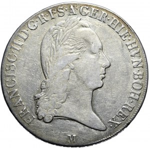 Austria, Netherlands, Francis II, coronation thaler 1796 M, Milan