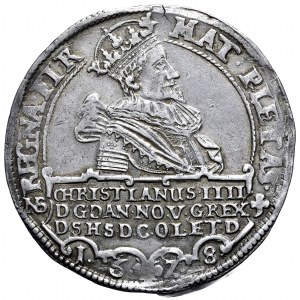 Dania, Chrystian IV, talar (Specidaler) 1628, Kopenhaga