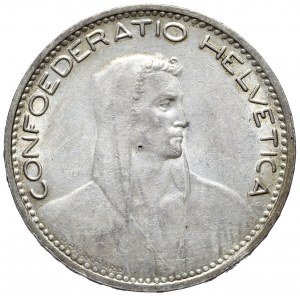Szwajcaria, 5 Franków, 1923r. B, Berno