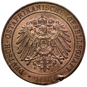 Deutschland, Deutsch-Ostafrika, 1 Pesa 1890, vernichtet