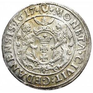 Zygmunt III Waza, ort 1617, Gdańsk