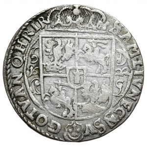 Zygmunt III Waza, ort 1622, Bydgoszcz, PRV:M +, przebitka błędu S/N w NSV