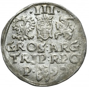 Zygmunt III Waza, trojak 1599, Poznań