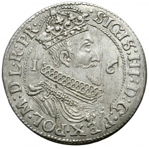 Zygmunt III Waza, ort 1623, Gdańsk, na awersie PEX zamiast REX