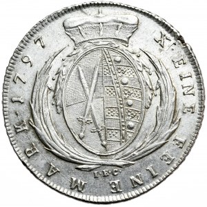 Saxony, Frederick August III, 1797 IEC thaler, Dresden