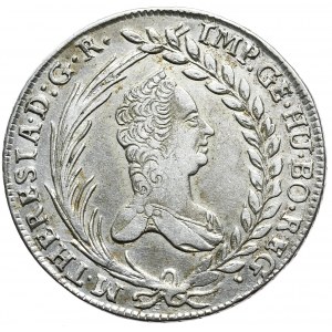 Węgry, Maria Teresa, 20 krajcarów 1765 KB, Kremnica