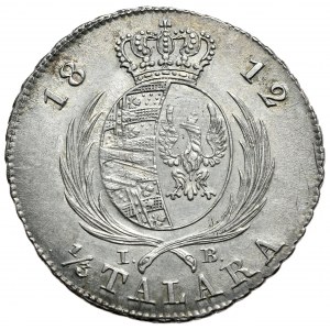 Principality of Warsaw, Frederick Augustus I, 1/3 thaler 1812