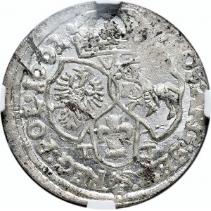 Jan Kazimierz, szóstak 1662 TT, Bydgoszcz, bez obwódek