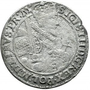 Zygmunt III Waza, ort 1621, Bydgoszcz, PR.M+ Rzadsza końcówka legendy awersu
