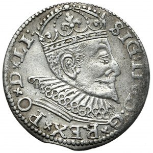 Zygmunt III Waza, trojak 1594 Ryga