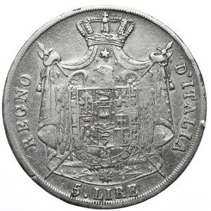 Włochy, 5 Lirów, 1811r., M