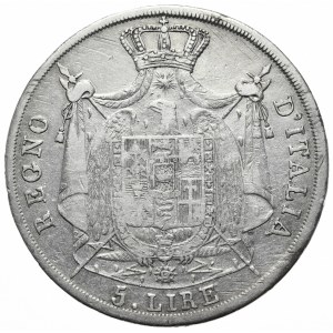 Włochy, 5 Lirów, 1808r., M
