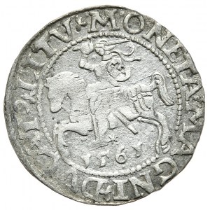 Zygmunt II August, Półgrosz 1561, Wilno - L/LITV