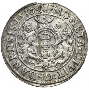 Zygmunt III Waza, ort 1616, Gdańsk