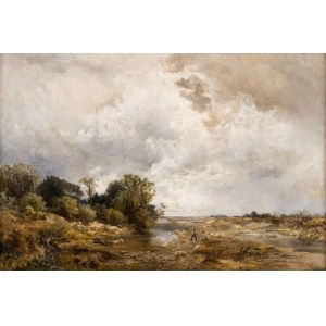 Eugen BIRZER [1847-1905], Na wrzosowisku
