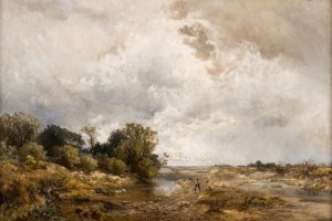 Eugen BIRZER [1847-1905], Na wrzosowisku