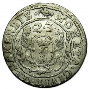 Zygmunt III Waza, ort 1623, Gdańsk
