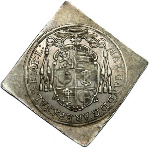 Austria, 1/6 talara 1674, klipa, Salzburg
