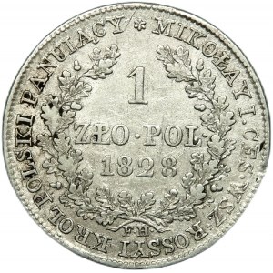 Królestwo Polskie, 1 złoty 1828