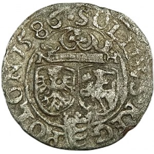 Stefan Batory, szeląg 1586, Olkusz