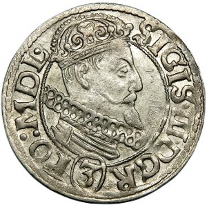 Zygmunt III Waza, 3 Krucierze 1616, Kraków, Abdank