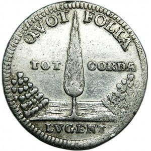August II Mocny, Dwugrosz pamiątkowy 1727 - Cyprys, Lipsk