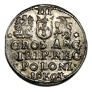 Zygmunt III Waza, trojak 1604, Kraków