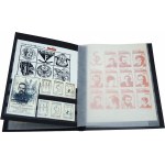 Zbiór znaczków i banknotów Solidarnośći z lat '80