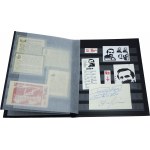 Zbiór znaczków i banknotów Solidarnośći z lat '80