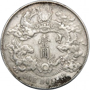 Chiny, Hsuan T'ung, 1 dolar, rok 3 (1911)