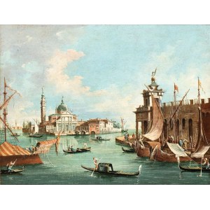 View of Venice with the island of San Giorgio and Punta della Dogana