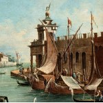View of Venice with the island of San Giorgio and Punta della Dogana