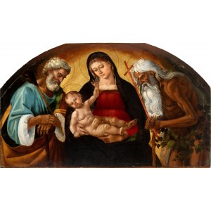 Madonna and Child between Saint Joseph and Saint Onofrio