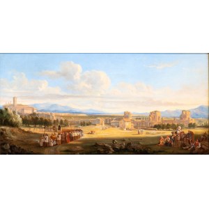 Procession from Santa Croce in Gerusalemme to San Giovanni in Laterano
