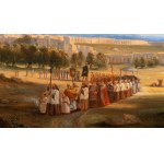 Procession from Santa Croce in Gerusalemme to San Giovanni in Laterano