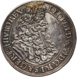 Austria, Leopold I, 1/2 Taler 1703 KB, Kremnitz