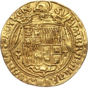 Spain, Ferdinand V and Isabel I, 2 Excelentes ND (1476-1516) T, Toledo