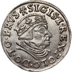 Zygmunt I Stary, trojak 1539, Gdańsk