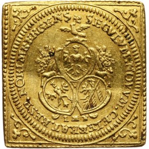 Germany, Nurnberg, Ducat ND (1700), klippe