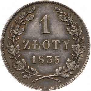 Wolne Miasto Kraków, 1 złoty 1835, Wiedeń