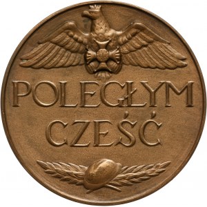II RP, medal z 1920 roku, Poległym Cześć 1918-1920, Warszawa