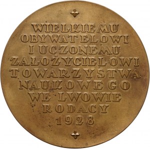 II RP, medal z 1928 roku, Oswald Balzer