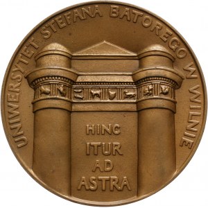 II RP, medal z 1929 roku, 350-lecie Uniwersytetu Stefana Batorego w Wilnie