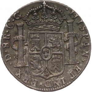 Mexico, Ferdinand VII, 8 Reales 1822 D-CG, Durango