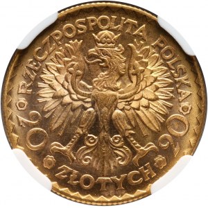 II RP, 20 złotych 1925, Warszawa, Bolesław Chrobry