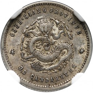 Chiny, Chekiang, 5 centów bez daty (1898-99)