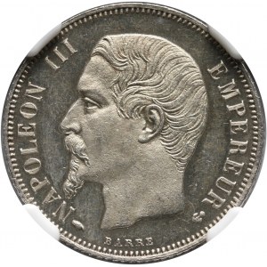 France, Napoleon III, 1 Franc 1860 A, Paris