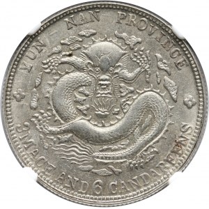 China, Yunnan, 50 Cents ND (1908)